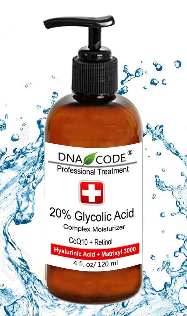 20 Glycolic Acid Cell Renewal Moisturizer w/ CoQ10, Retinol